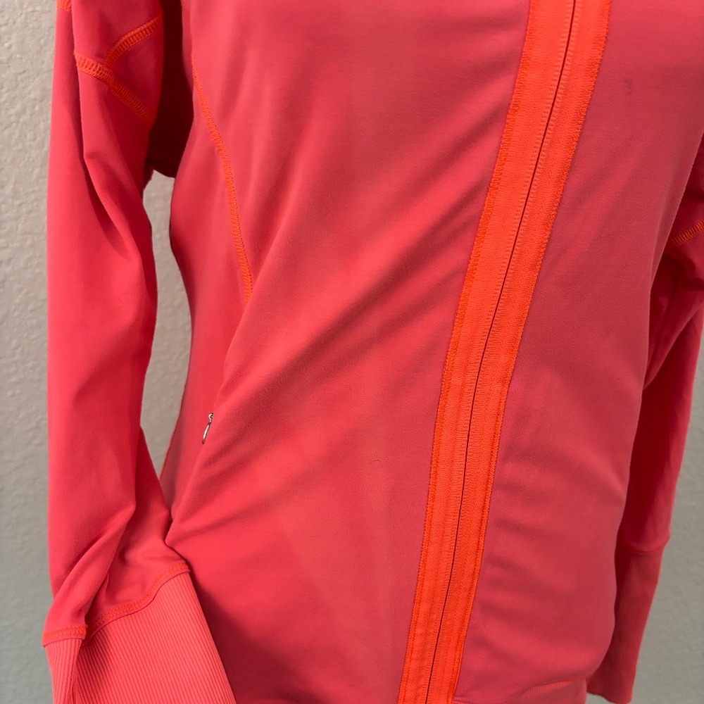 Lululemon Define Jacket Size S Pink Heather Luon Full Zip Women’s Slim Fit Yoga - Picture 5 of 15